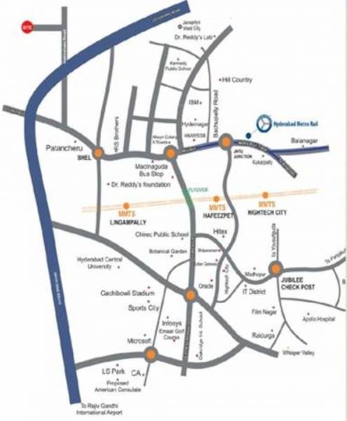  hemanths-suvarna-sampada Location Plan