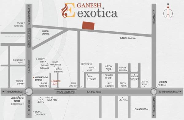  exotica-bungalows Location Plan