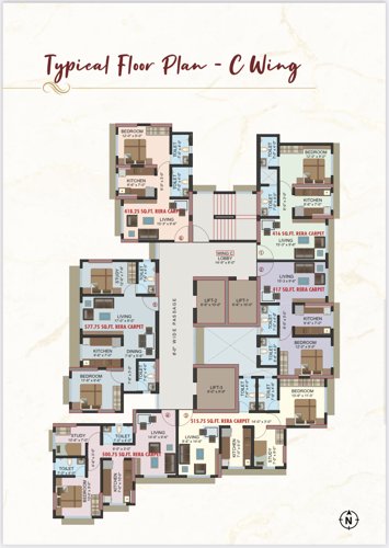  building-no-2-pearl-regency-phase-1 Building No 2 Pearl Regency Phase 1 Cluster Plan