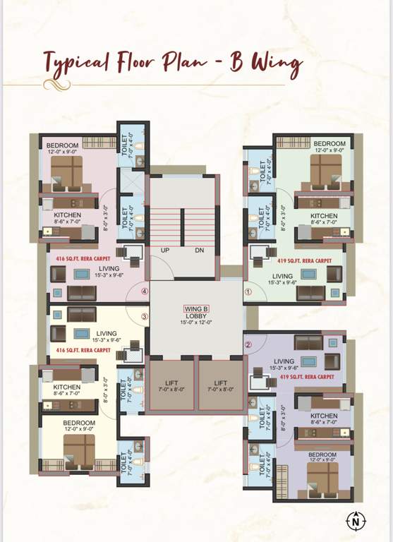  building no 2 pearl regency phase 1 Building No 2 Pearl Regency Phase 1 Cluster Plan