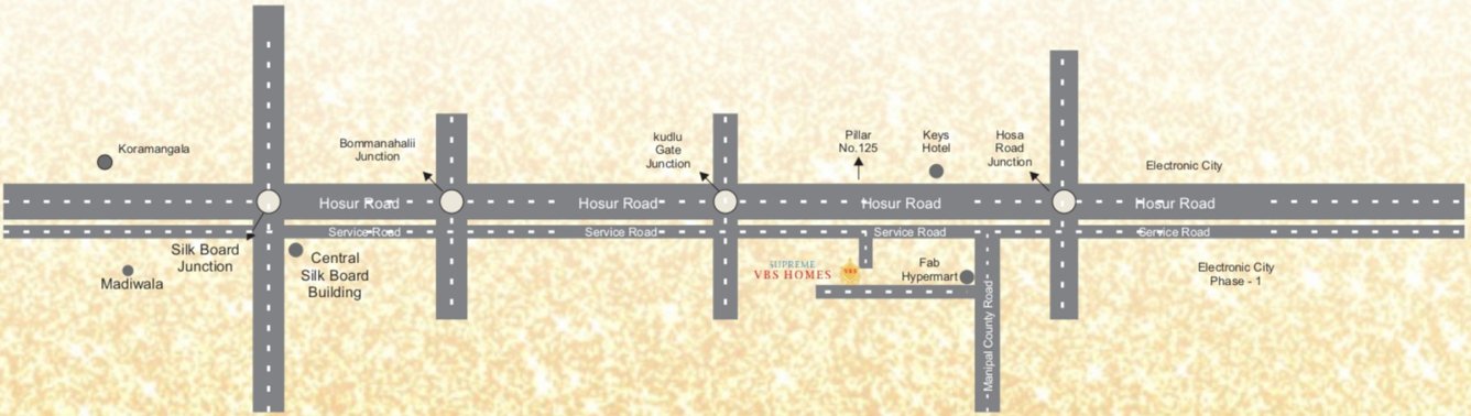 vbs homes Location Plan