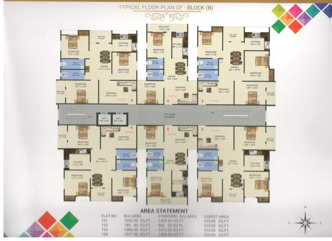  rkm tower Cluster Plan