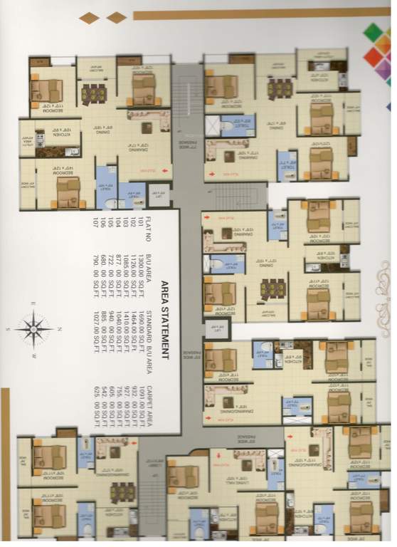  rkm tower Cluster Plan
