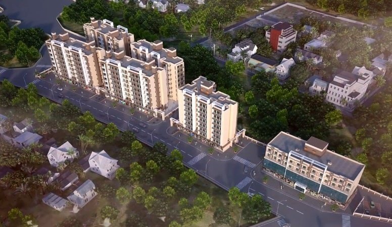  virat greenwoods wing e Elevation