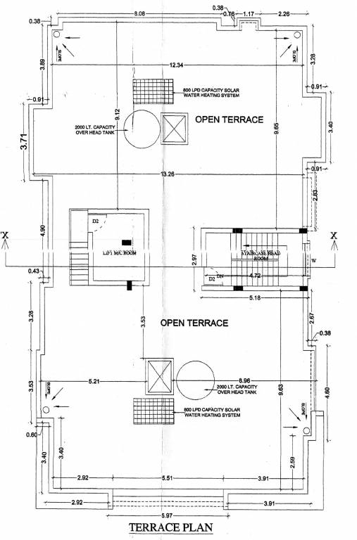 kasturika Cluster Plan for 4th Floor