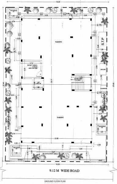  kasturika Cluster Plan for ground Floor