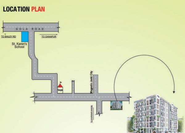 Location Plan sharmanand-complex Location Plan