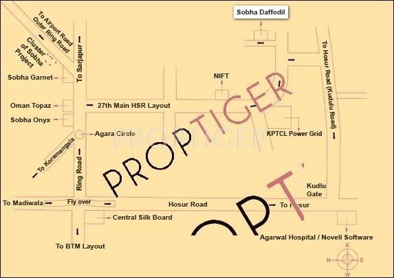 Images for Location Plan of Sobha Daffodil