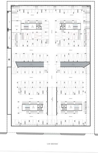 Block A, Block B, Block C And Block D Basement Cluster Plan serene-elegancy Block A, Block B, Block C And Block D Basement Cluster Plan