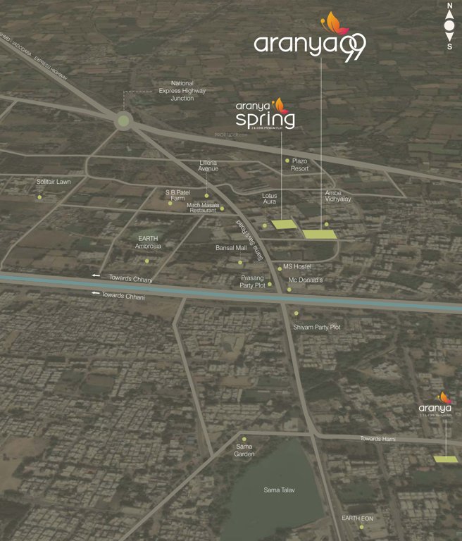  aranya 99 Location Plan