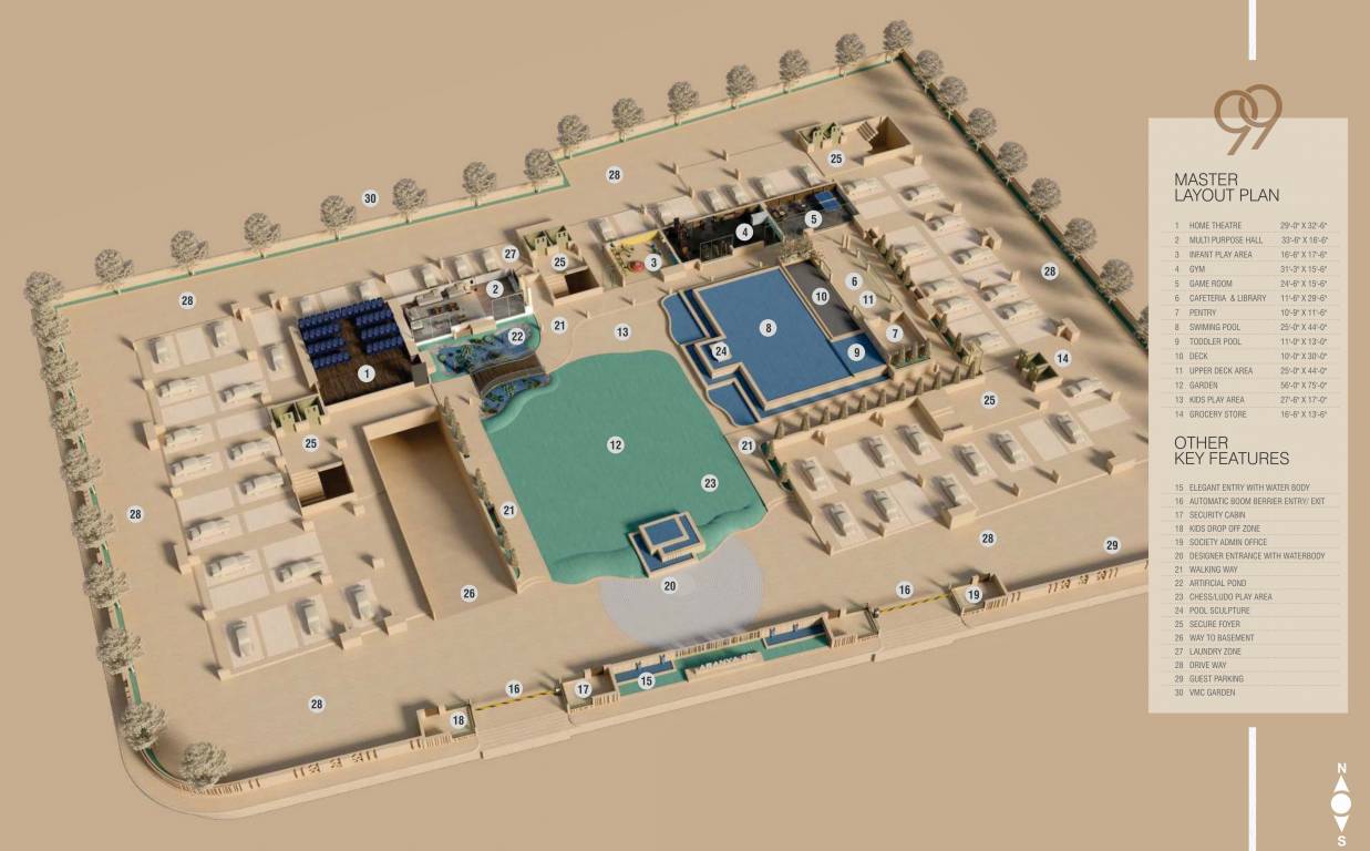  aranya 99 Master Plan