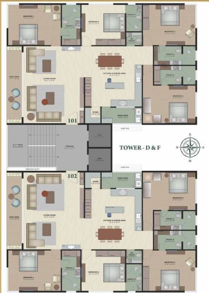 Block D, F Cluster Plan cremona Block D, F Cluster Plan