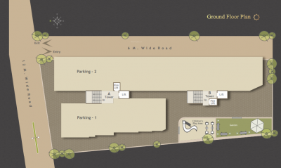  aspire Tower A & B Cluster Plan for ground Floor