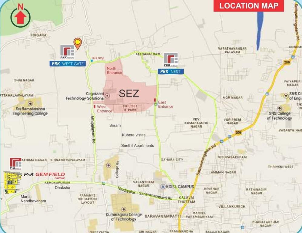  gem field avenue Location Plan