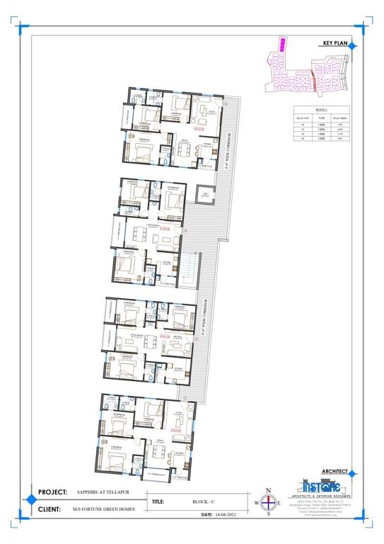  sapphire Block C Cluster Plan