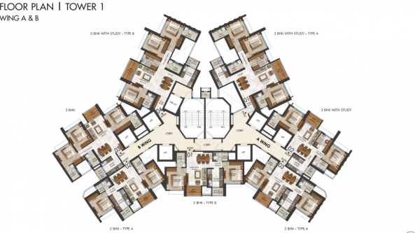 Upper Nest - Tower B Cluster Plan regalia- Upper Nest - Tower B Cluster Plan