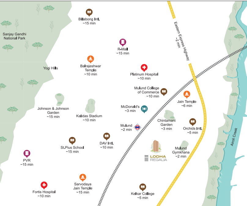 regalia Location Plan