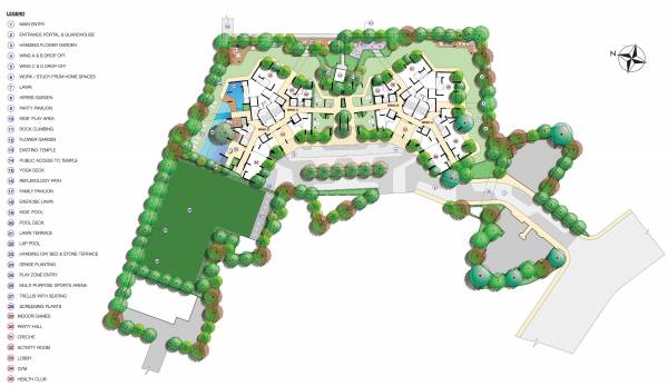 Master Plan twin-towers Master Plan