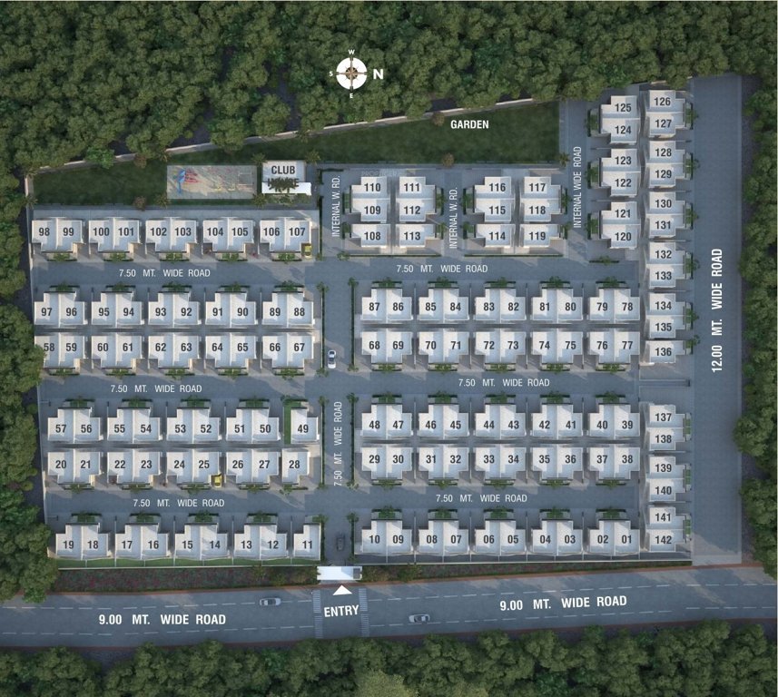  shubh tenaments Layout Plan