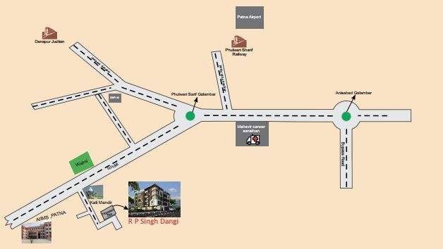  rp singh dangi Location Plan