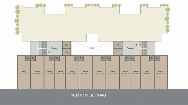Wing A Cluster Plan for ground Floor new-county Wing A Cluster Plan for ground Floor