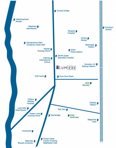  lumiere Location Plan