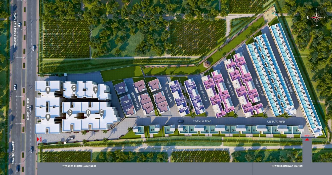 gold point Layout Plan