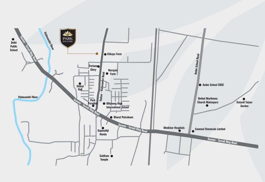  accord park solitaire Location Plan