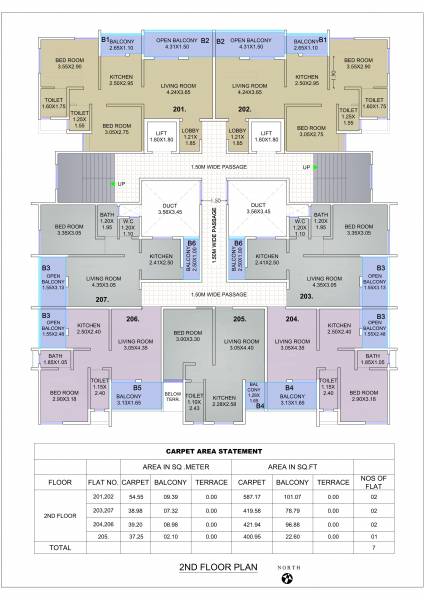 Towers Cluster Plan for 2nd Floor towers Towers Cluster Plan for 2nd Floor