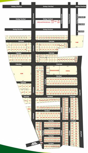  fortune-residency-phase-2 Layout Plan