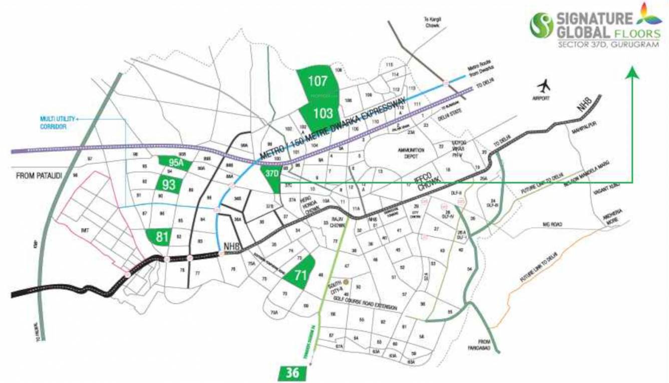  floors Location Plan
