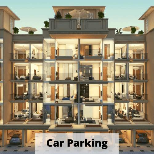  floors Car Parking