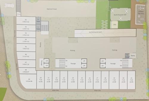  jalaram-neelkanth-greens Cluster Plan for ground Floor