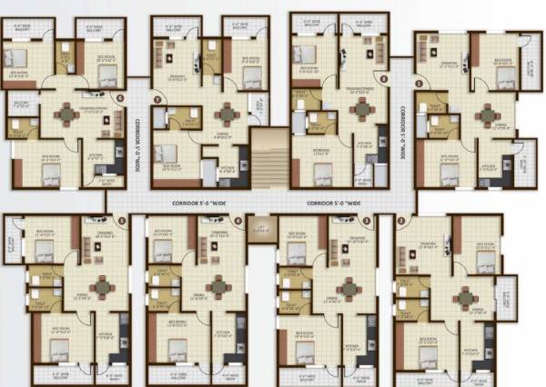  bhargav-heights Bhargav Heights Cluster Plan