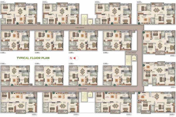  bhuvi-residency Bhuvi Residency Cluster Plan