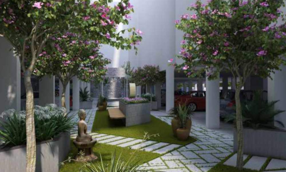  bhuvi residency Landscape Garden and Tree Planting