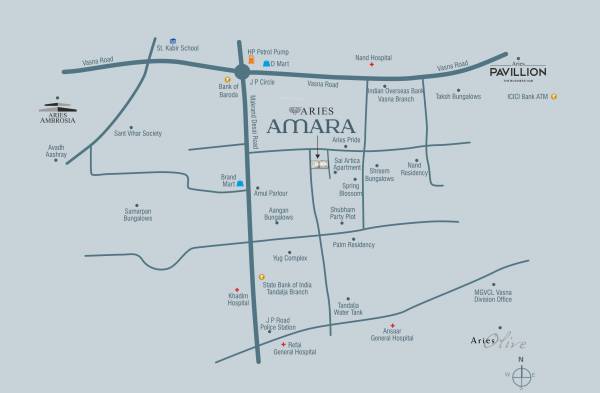 Location Plan aries-amara Location Plan