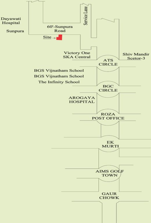 green villas ii Location Plan