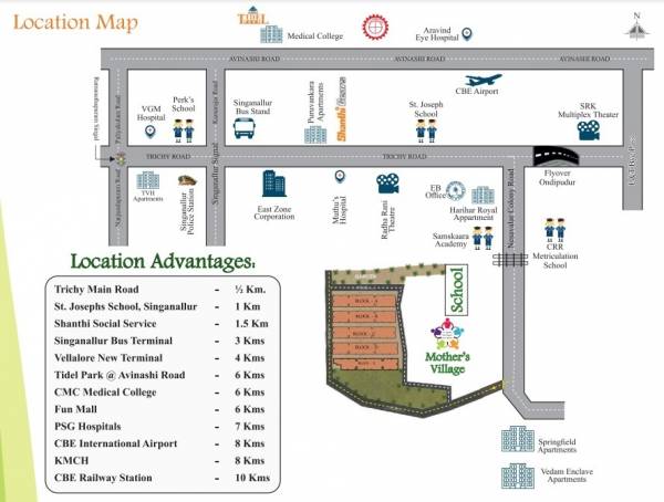  mothers-village Location Plan