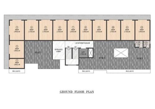  enclave Fia Enclave Cluster Plan for ground Floor