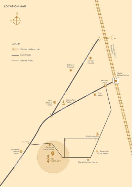  enclave Location Plan