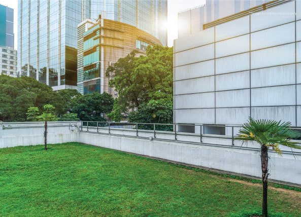  enclave Landscape Garden and Tree Planting