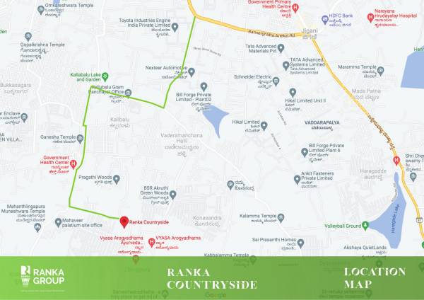  countryside Location Plan