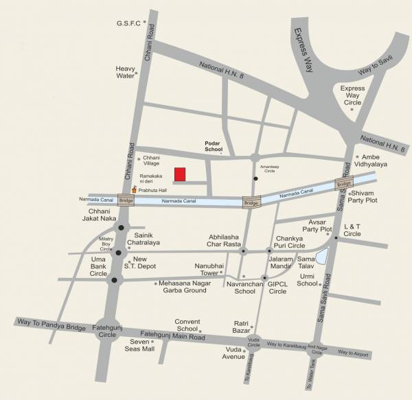 Location Plan shivaay-luxuria Location Plan