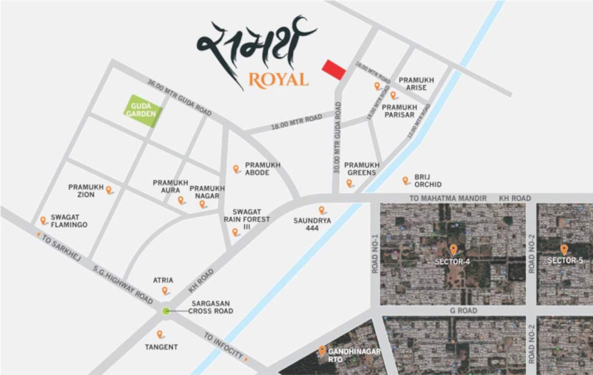  samarth royal Location Plan