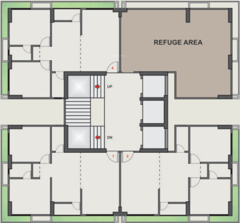  rivanta river view Tower B,C Cluster Plan