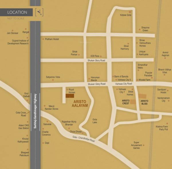  aristo-aalayam Location Plan