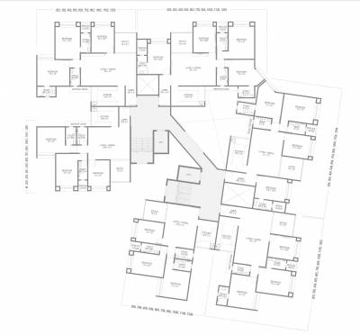  the-address B Cluster Plan From 2nd To 12th Floor
