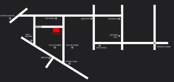  the-address Location Plan