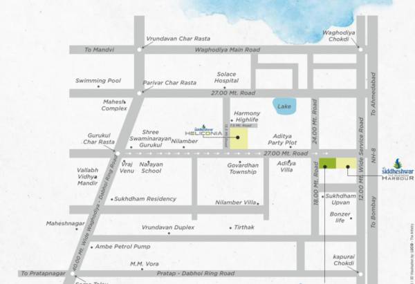  shree-siddheshwar-highland Location Plan